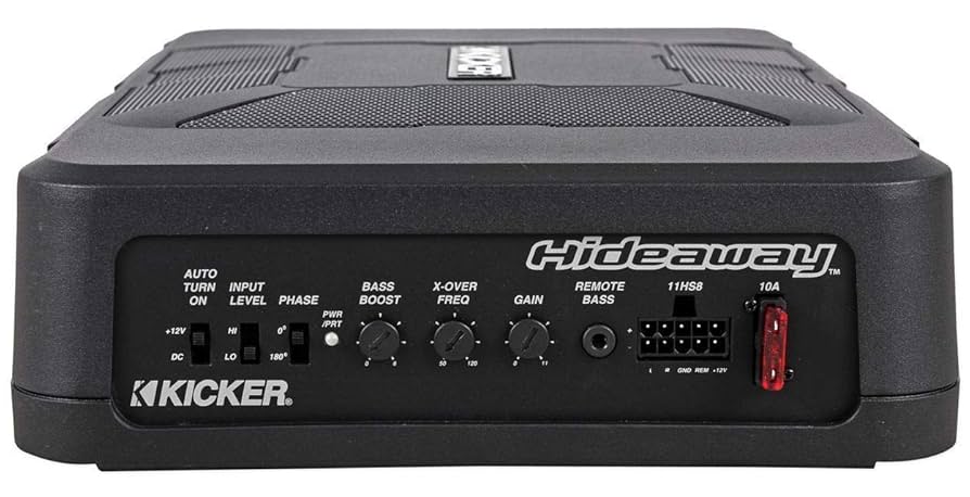 Kicker 11HS8 Hideaway サブウーファー 8インチ 150W Amazon.com: Kicker 11HS8 8” 150 Watt Hideaway Compact Car